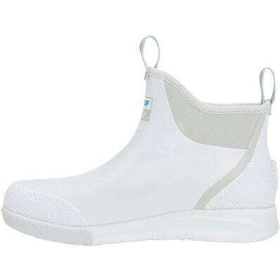 XtraTuf Men's 6in Ankle Deck Sport Boot - White