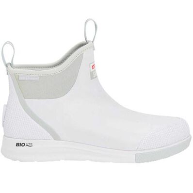 XtraTuf Men's 6in Ankle Deck Sport Boot - White