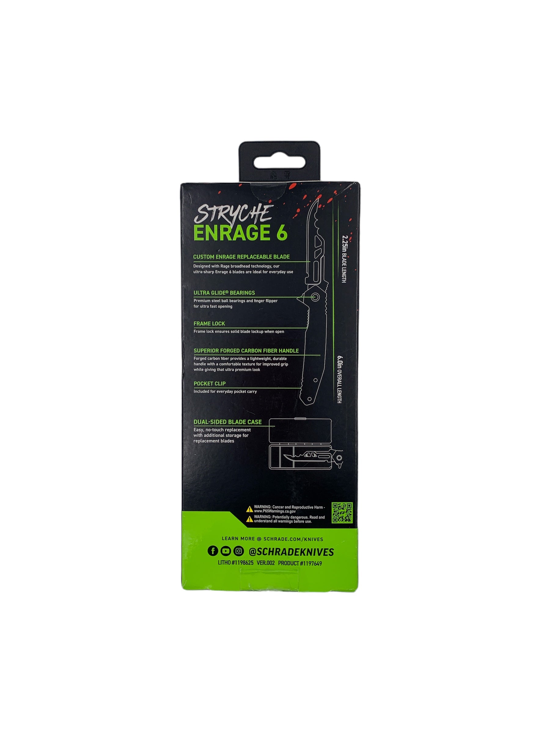 Rage Stryche Enrage 6 Knife