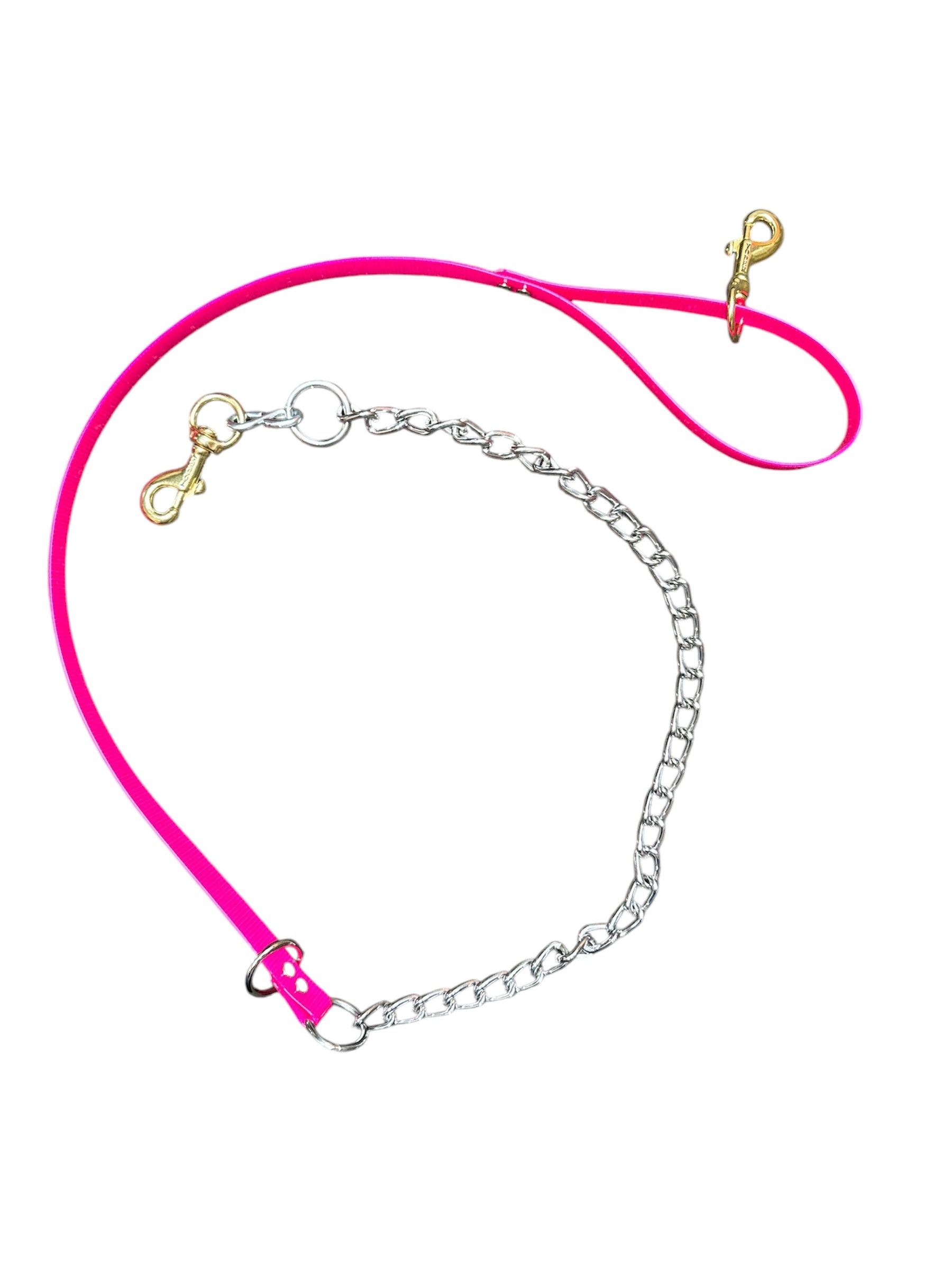 5ft Dayglo Lead w/ Chain