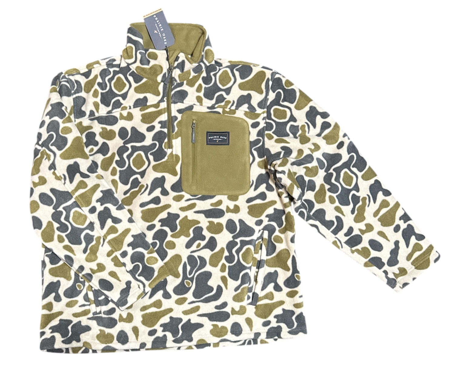 Heybo The Bluffs Quarter Zip Traditions Olive