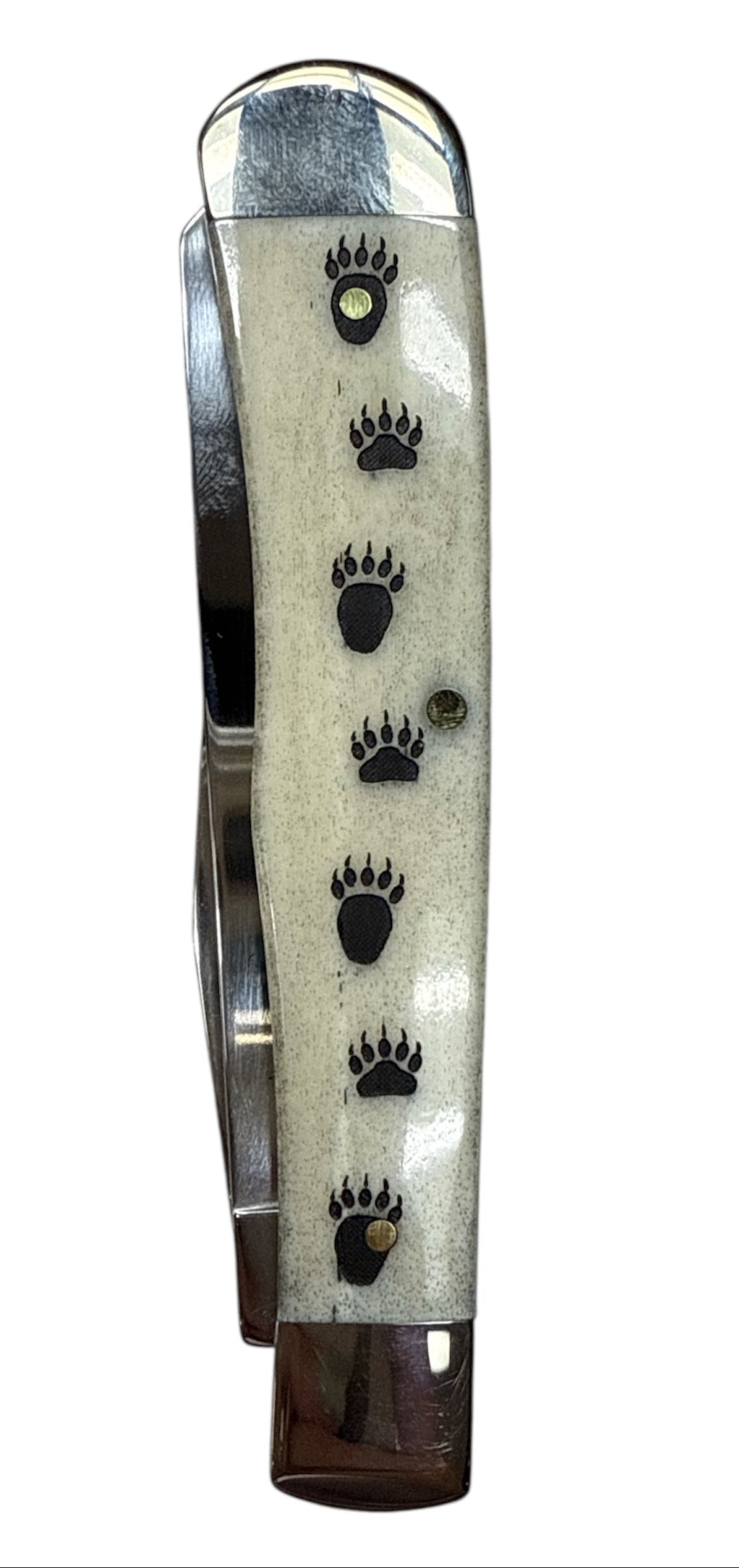 Case 13310 - Bear Natural Bone Smooth Trapper