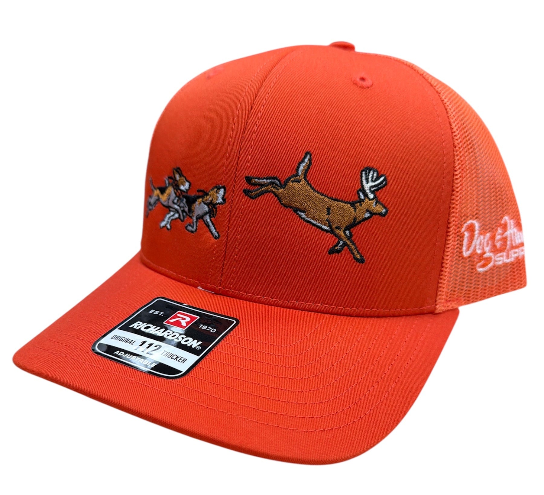 NEW Dog and Hunt Deer Run Orange w/ Orange Mesh Hat