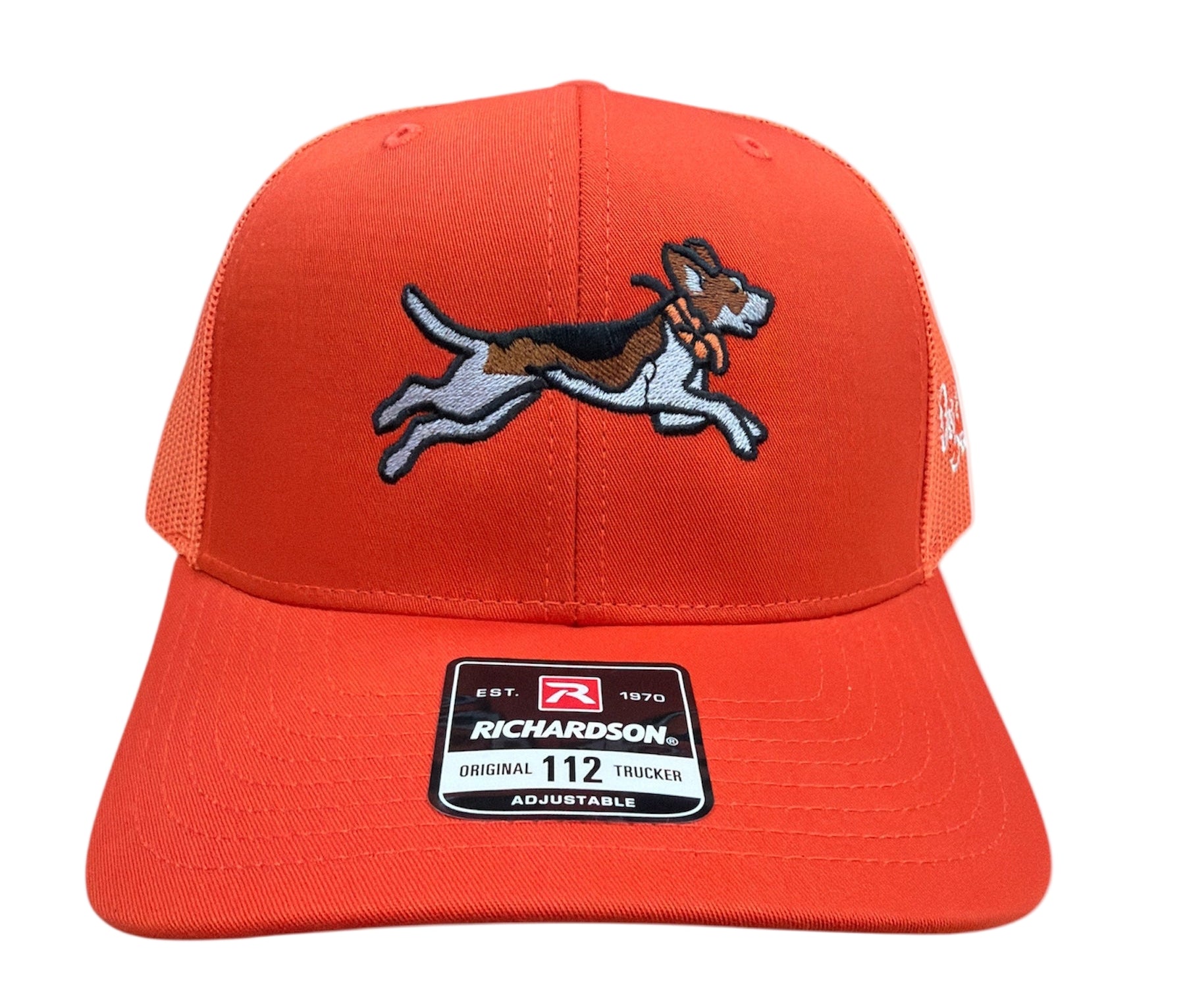 NEW Dog and Hunt Running Dog Orange w/ Orange Mesh Hat