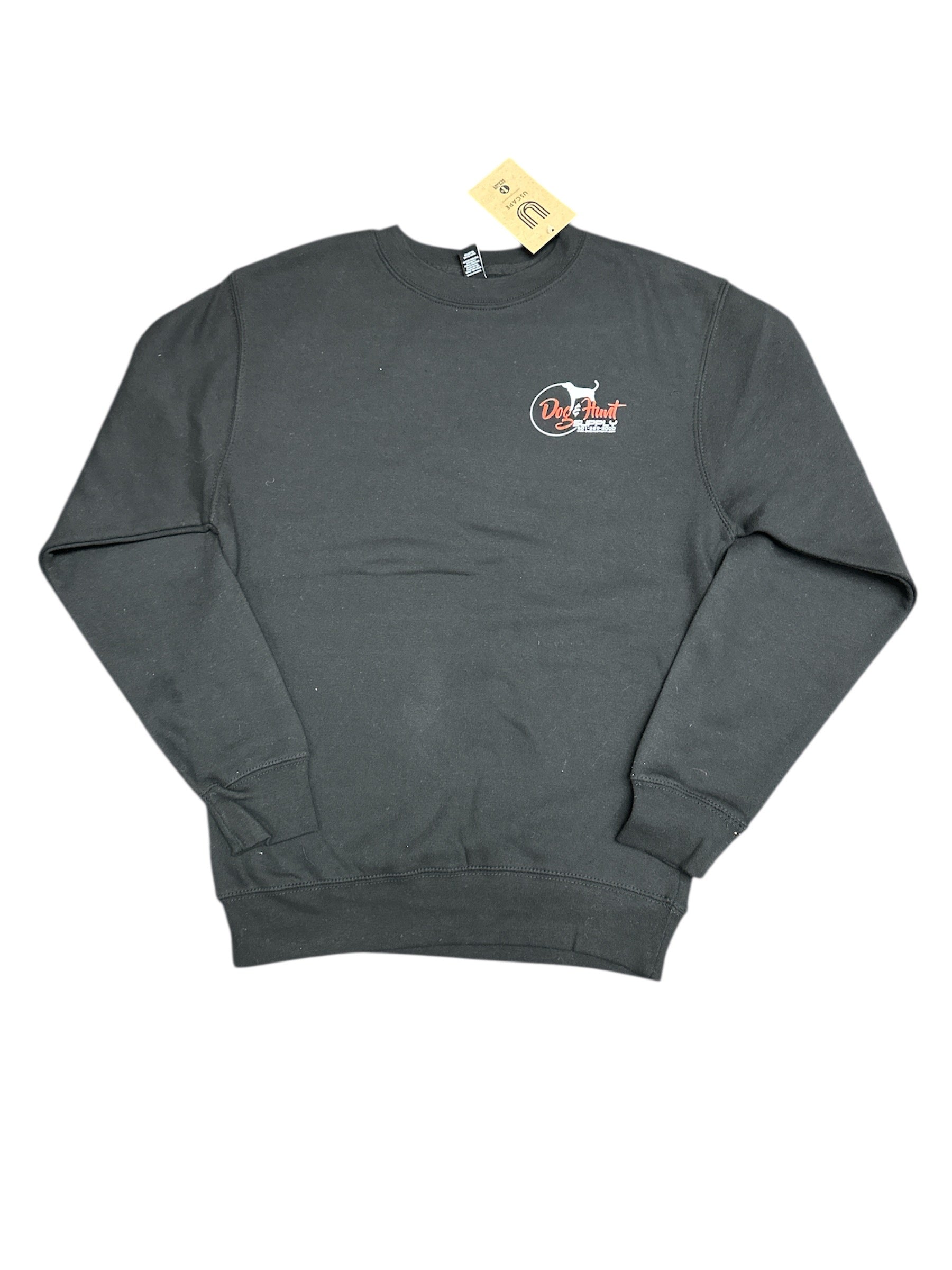 Dog and Hunt Black Crewneck Sweatshirt