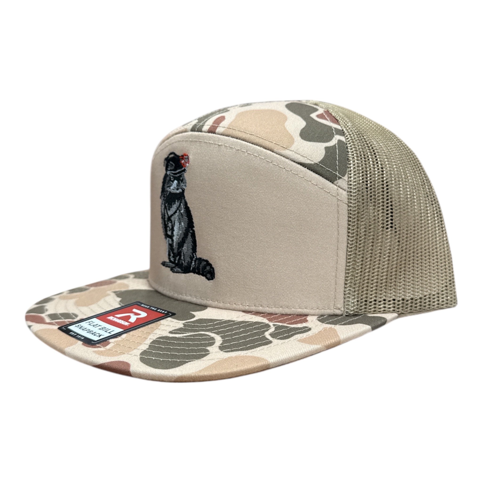 NEW Dog and Hunt Coon Hunter Light Duck Camo Flat Bill