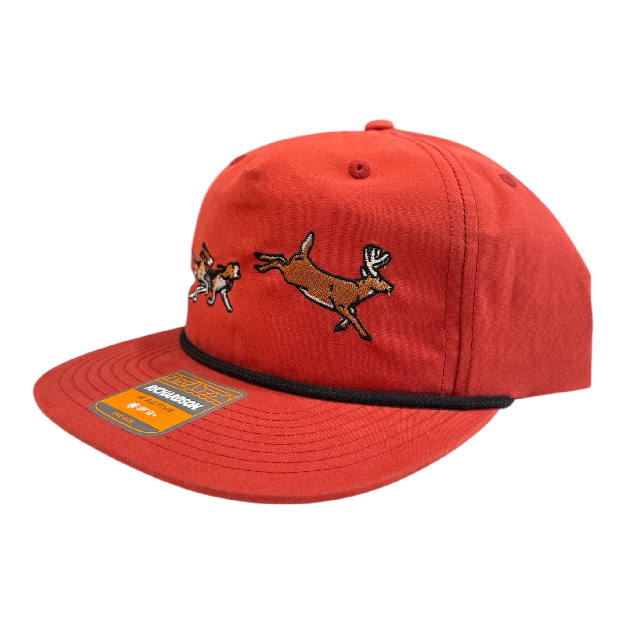 NEW Dog and Hunt Deer Run Orange Rope Hat
