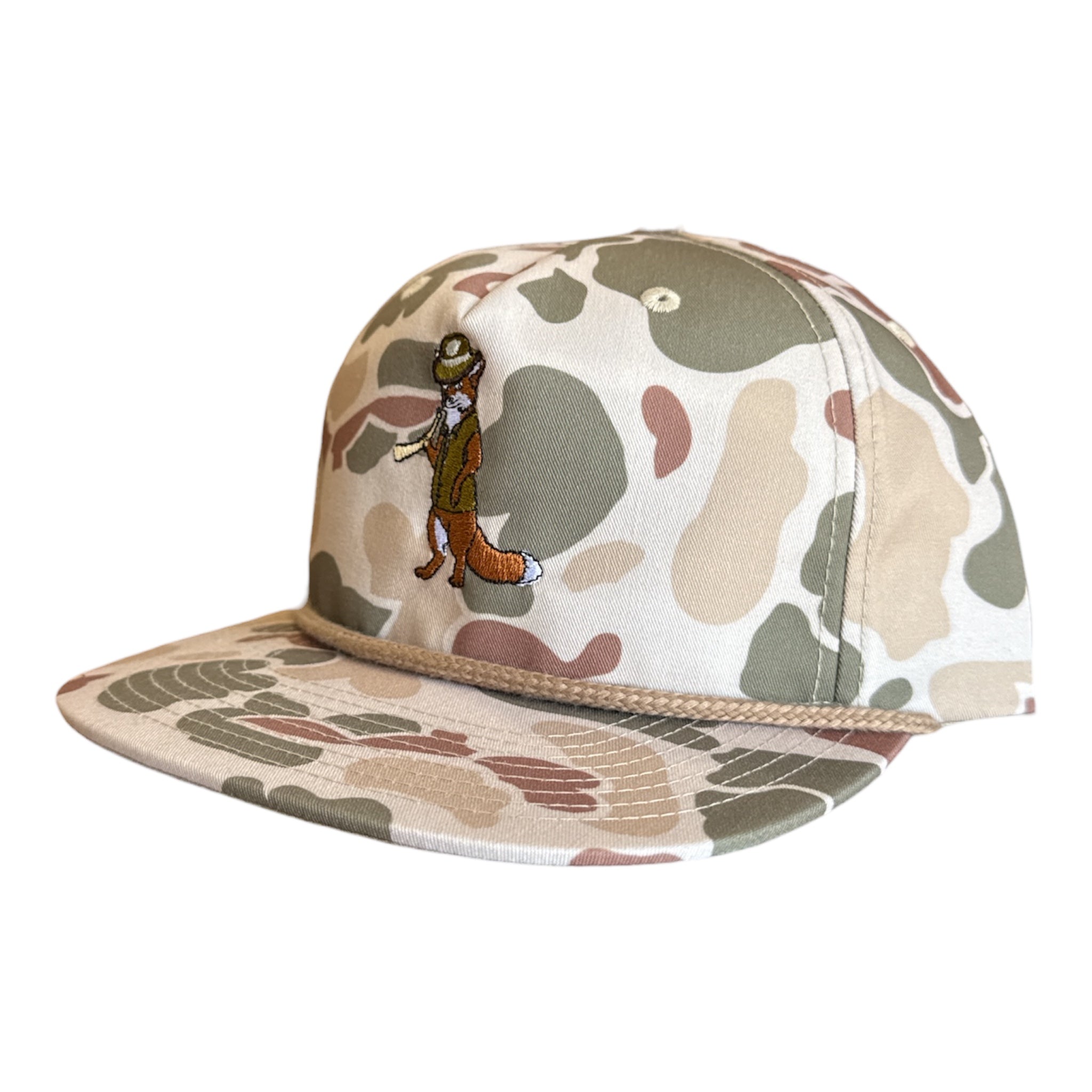 Dog and Hunt Fox Hunter Light Duck Camo Rope Hat