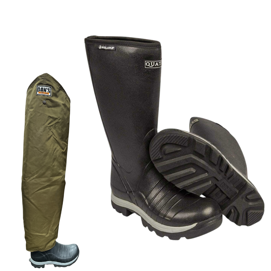 Quatro Boot w/ 5 Star Chap