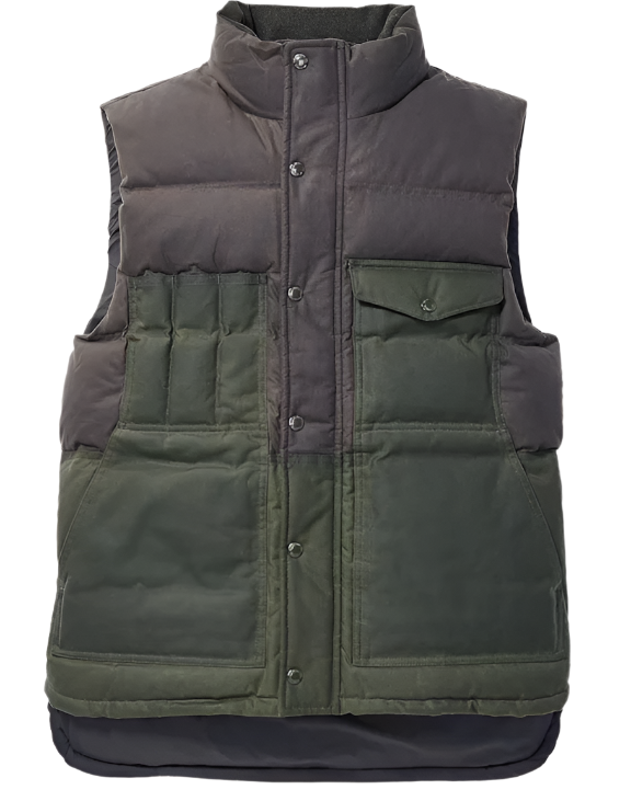 FILSON　フィルソン　バッグランドダウンベスト　S　グリーン FILSON フィルソン バッグランドダウンベスト S グリーン