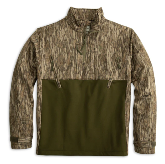 Heybo Landing Zone 1/4 Zip: Mossy Oak Bottomland