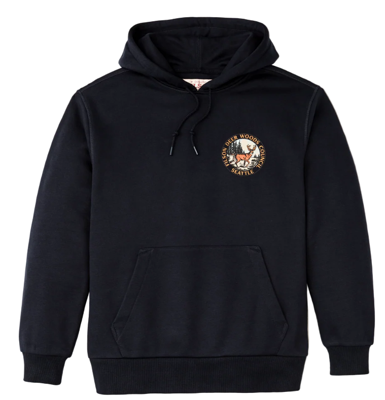Filson Prospector Graphic Hoodie - Night Sky/Buck