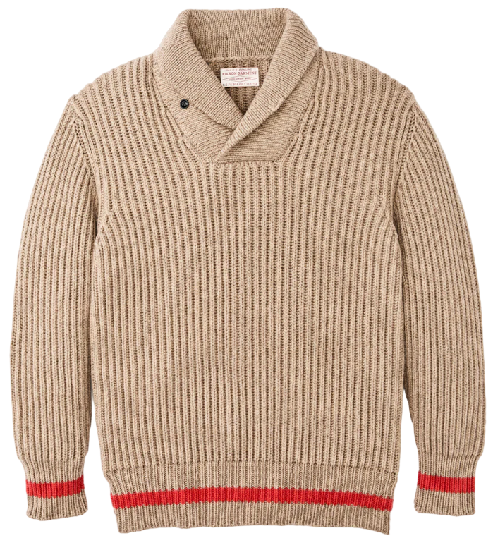Filson Bristol Shawl Neck Sweater