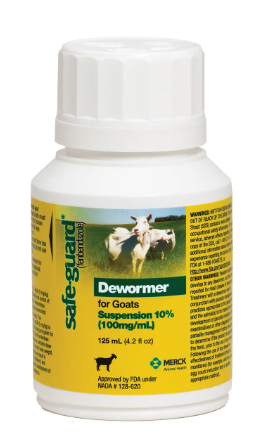 Safe-Guard Dewormer Suspension for Beef & Dairy Cattle & Goats