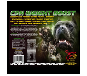 Weight Boost Supplement