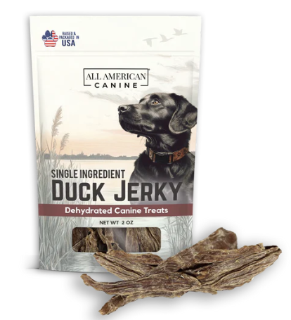 All American Canine - Dehdryated Duck Jerky