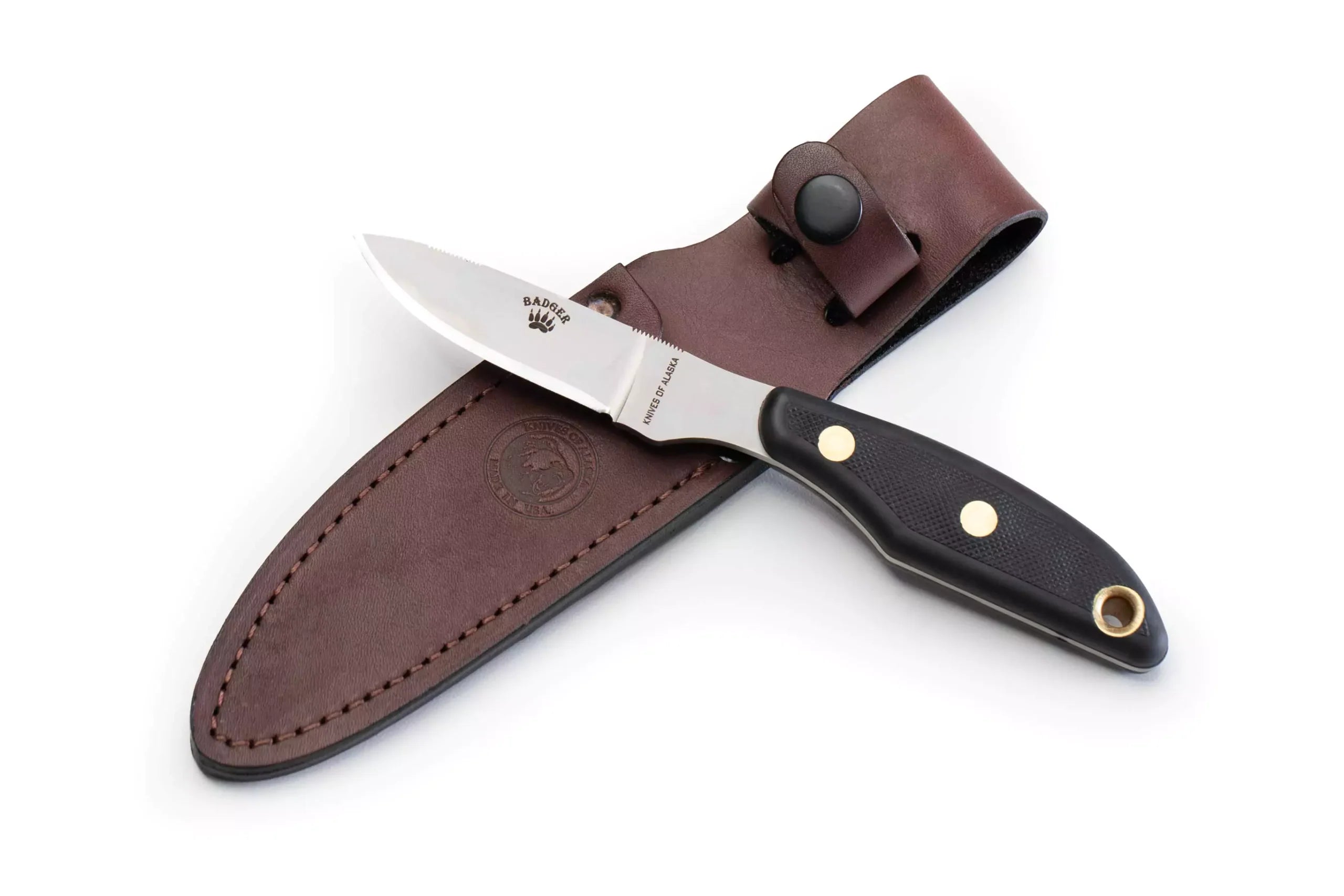 Knives of Alaska - Badger Black Suregrip