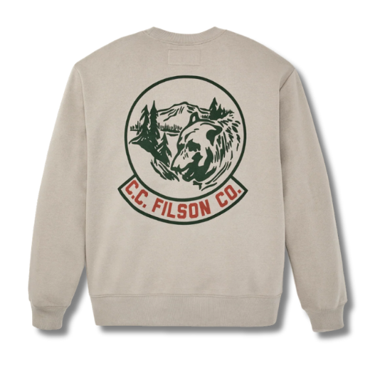 Filson Bear Graphic Crewneck Sweatshirt