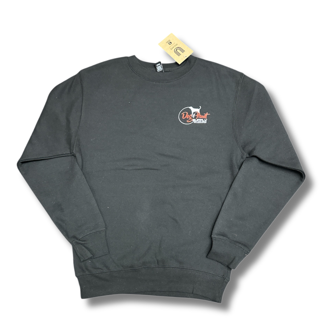 Dog and Hunt Black Crewneck Sweatshirt