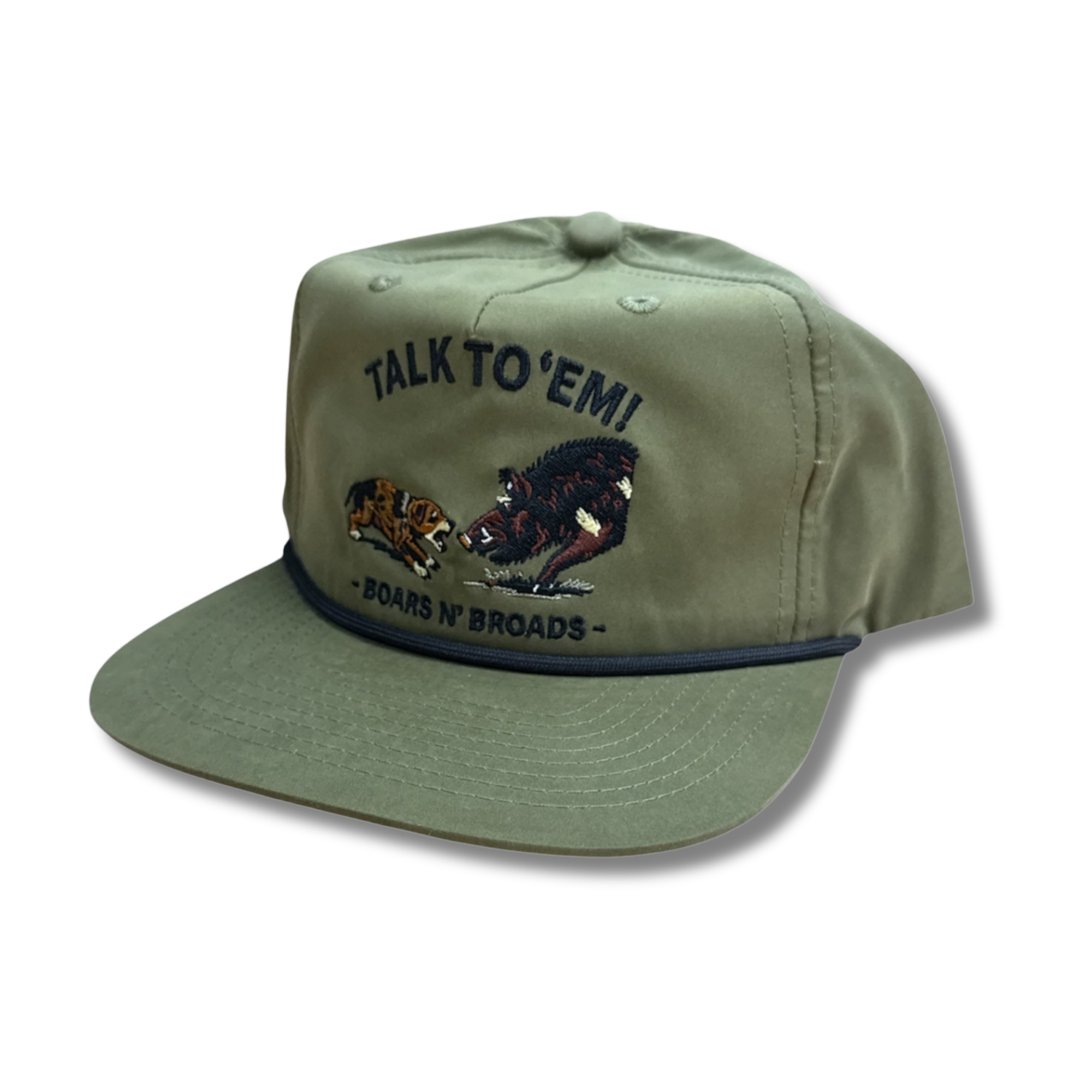 BNB Talk To 'Em Flat Bill Hat