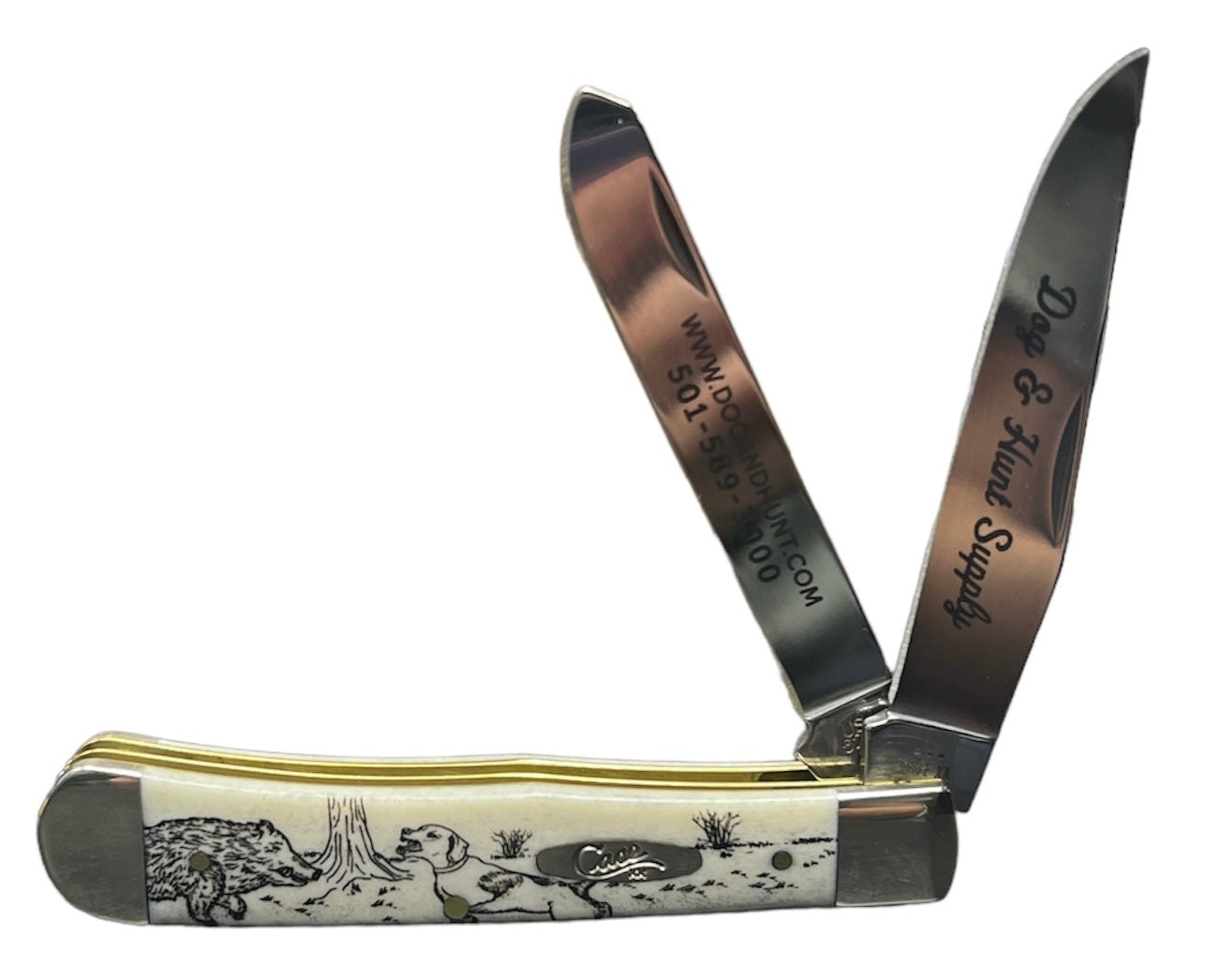 Case 01445 - Natural Bone Hog Hunt Trapper