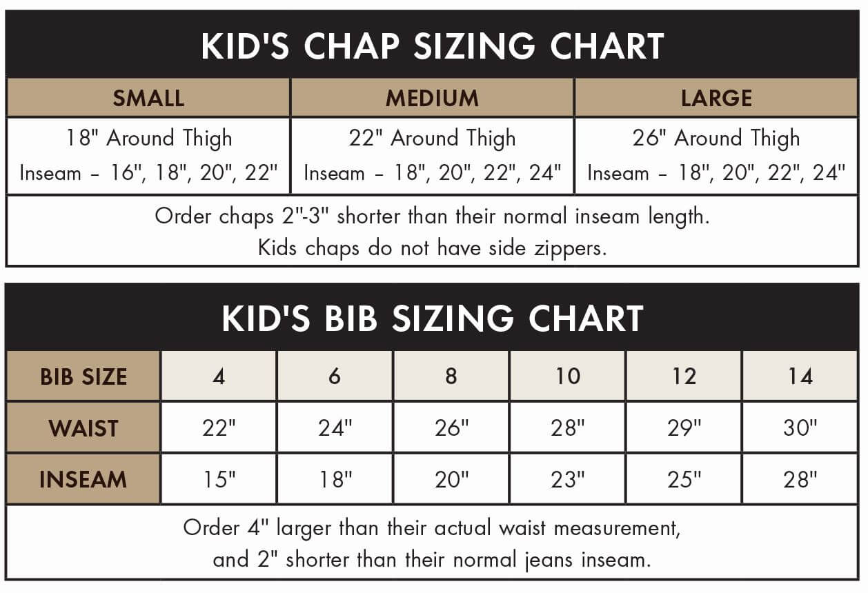 Dan's Kids Waterproof Briarproof Chaps