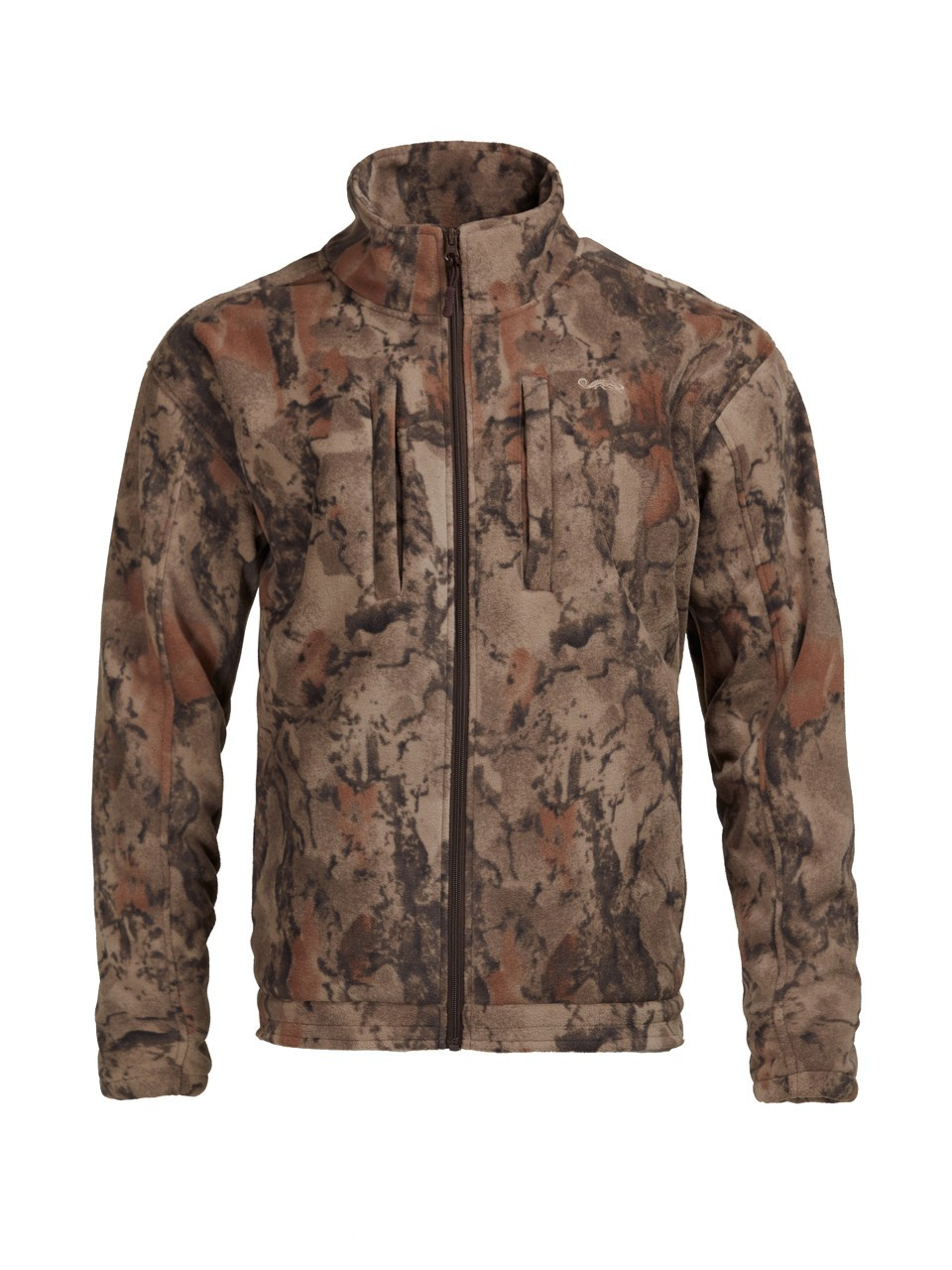 Natural Gear Winter Ceptor Windproof Fleece Camo Jacket Dog and Hunt Supply