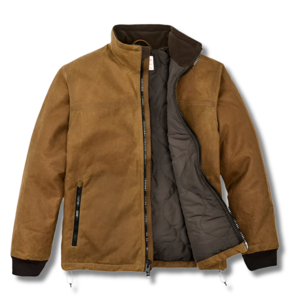 Filson Tin Cloth Primaloft Jacket : Dark Tan