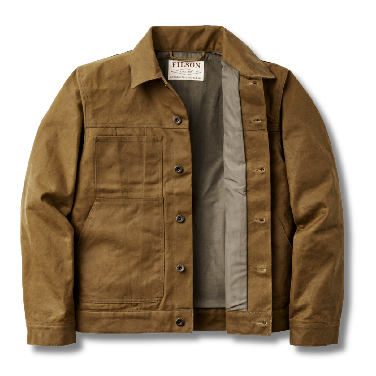 Filson Tin Cloth Short Lined Cruiser Jacket