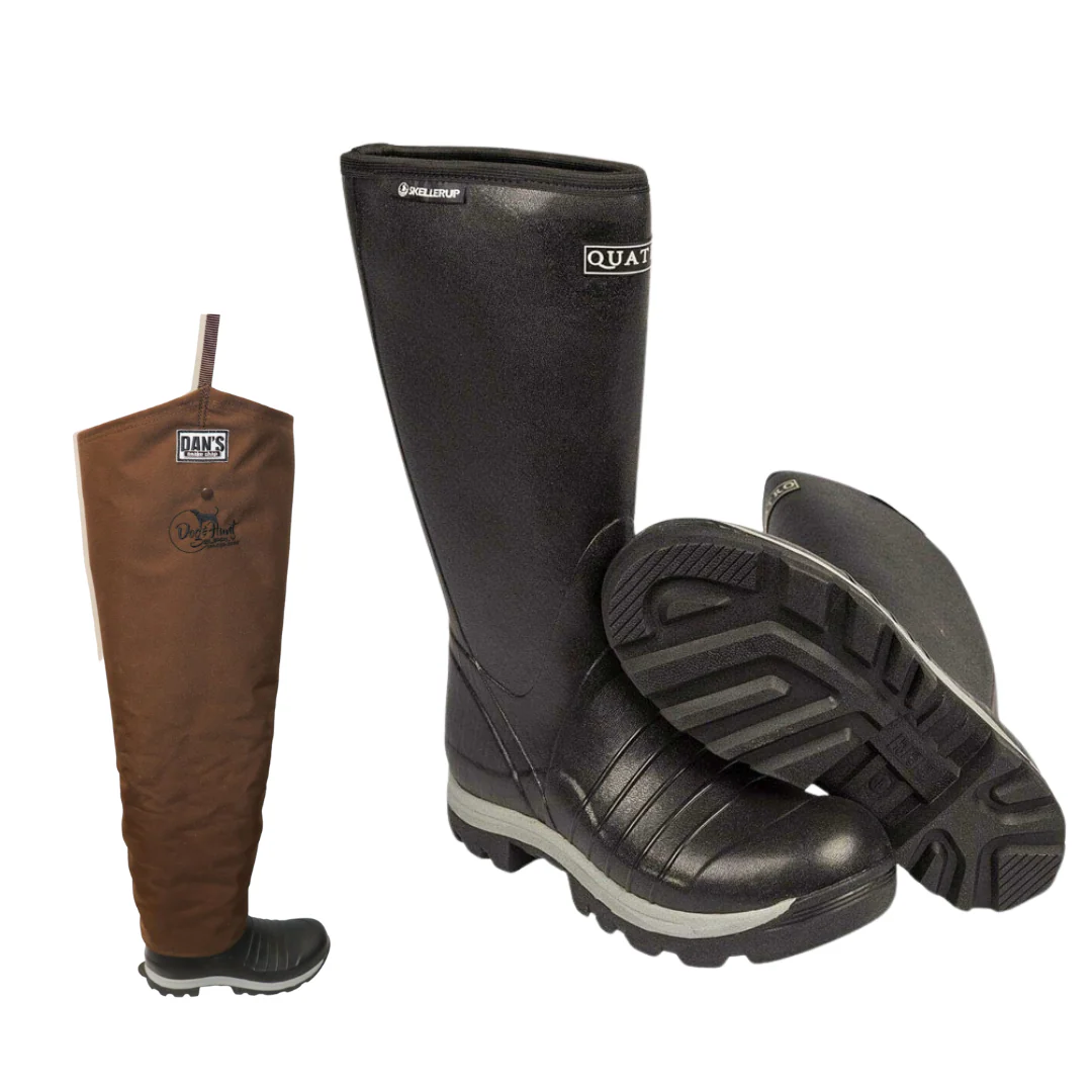 Is the Quatro Boot with Snake Chaps waterproof?