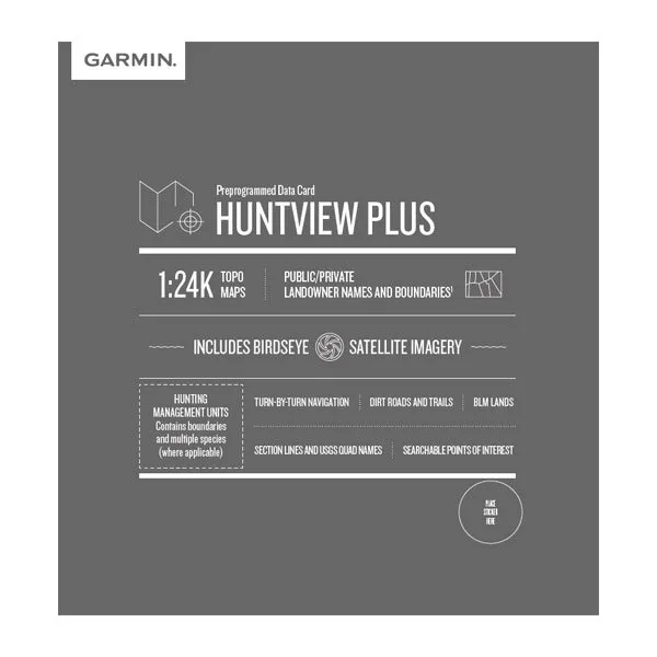 How to insert a Huntview Plus map card in the Alpha 100?