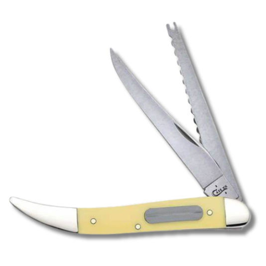 CASE 00120 Fishing Knife Yellow