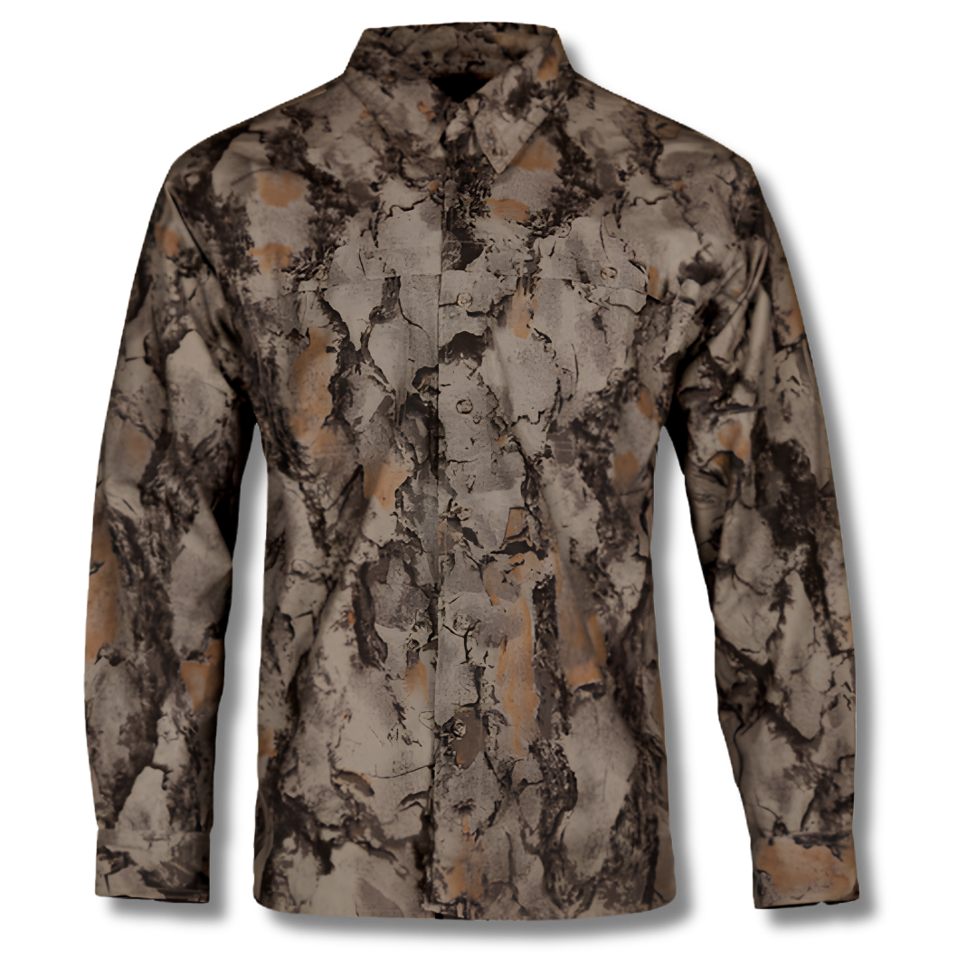 Natural Gear Natural 7 Button Stretch Bush Shirt