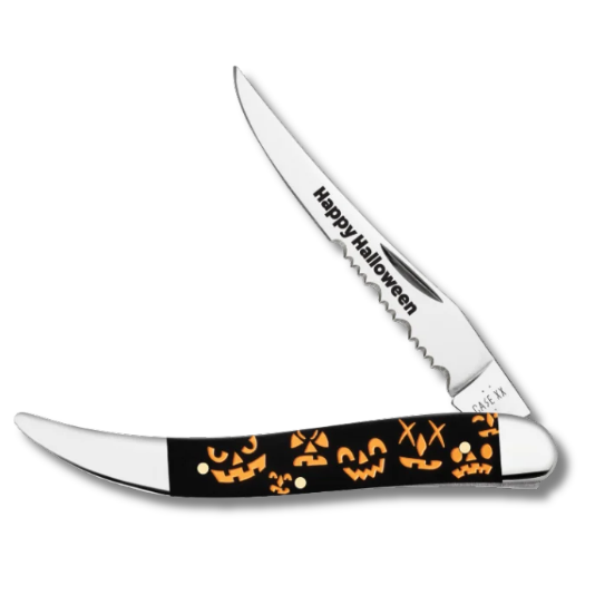 Case 13364 - Halloween Black Synthetic Smooth Medium Texas Toothpick