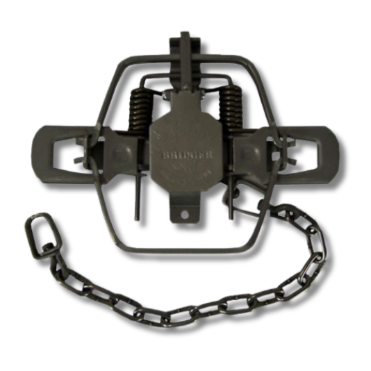 # 1 3/4 Bridger Coil Spring Trap (Offset Jaws)
