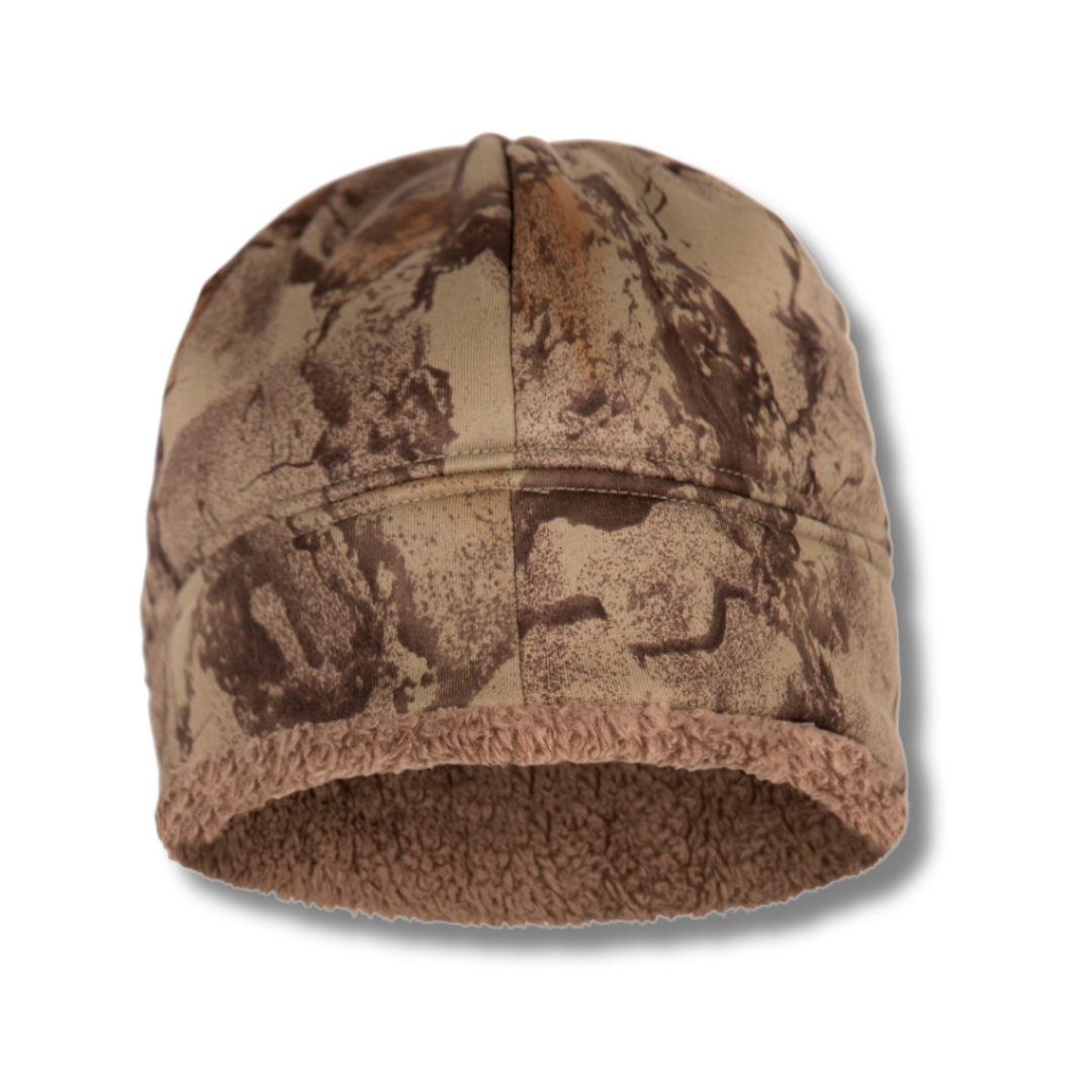 Natural Gear Windproof Coral Fleece Hunting Beanie
