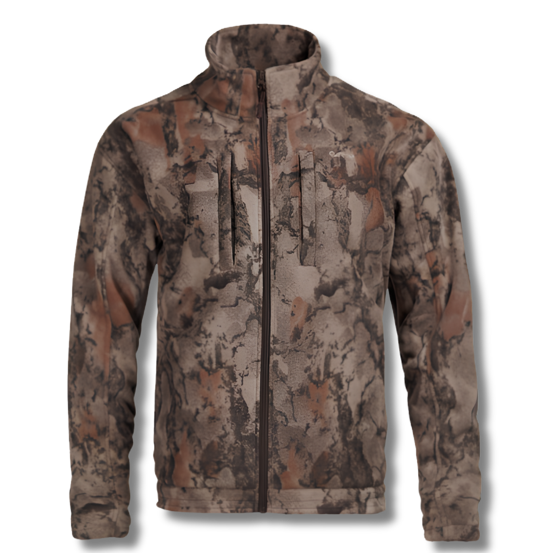 Natural Gear Winter-Ceptor Windproof Fleece Camo Jacket