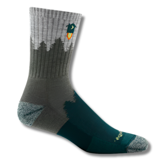 Darn Tough Men's Number 2 Micro Crew Midweight Hiking Sock - 1974