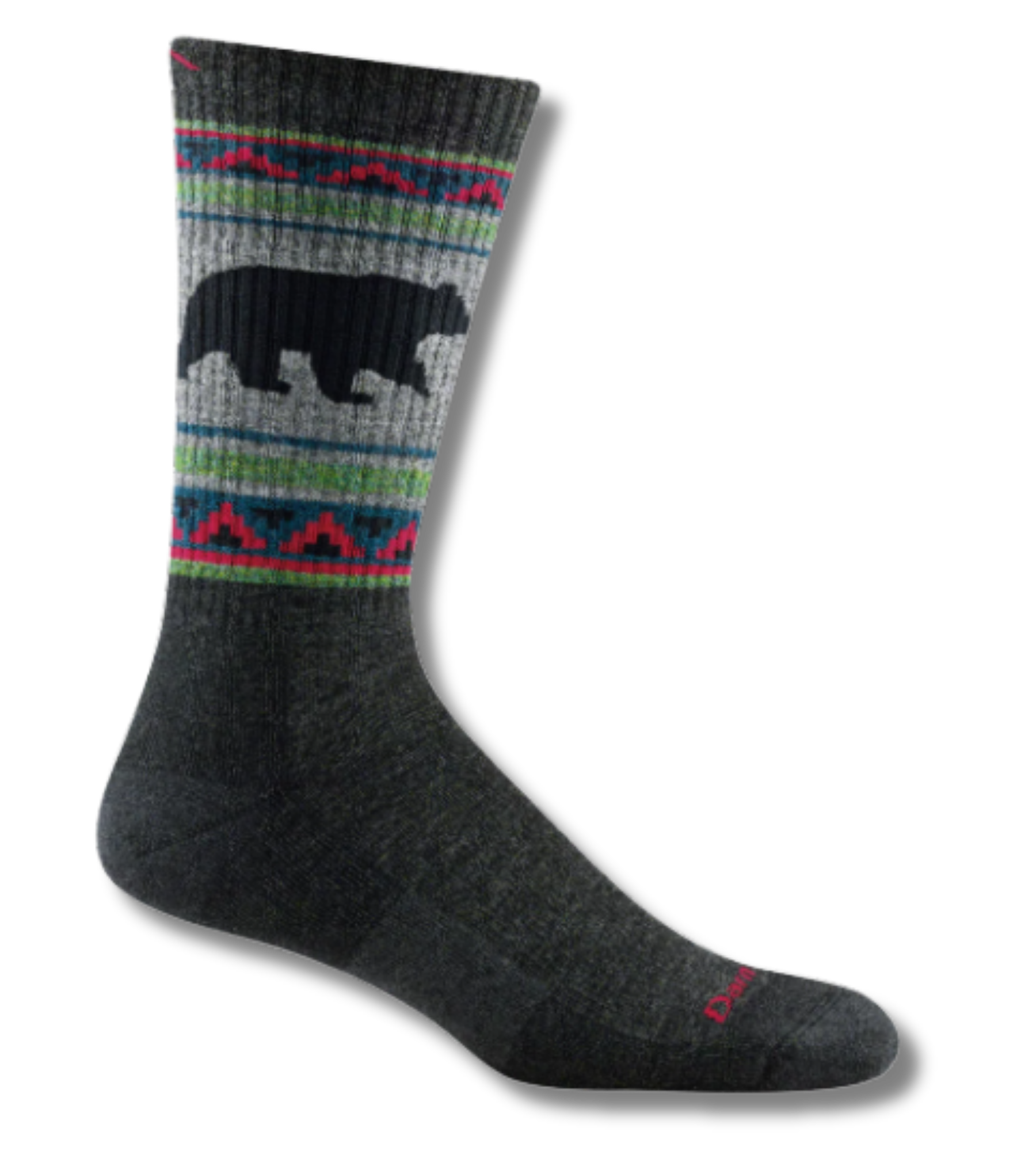 Darn Tough Men's Vangrizzle Boot Midweight Hiking Socks - 1980
