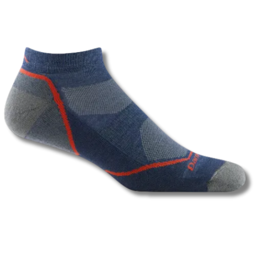 Darn Tough Men's Light Hiker No Show Lightweight Hiking Sock - 1990