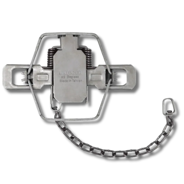 #2 Bridger Coil Spring Trap (Offset Jaws)