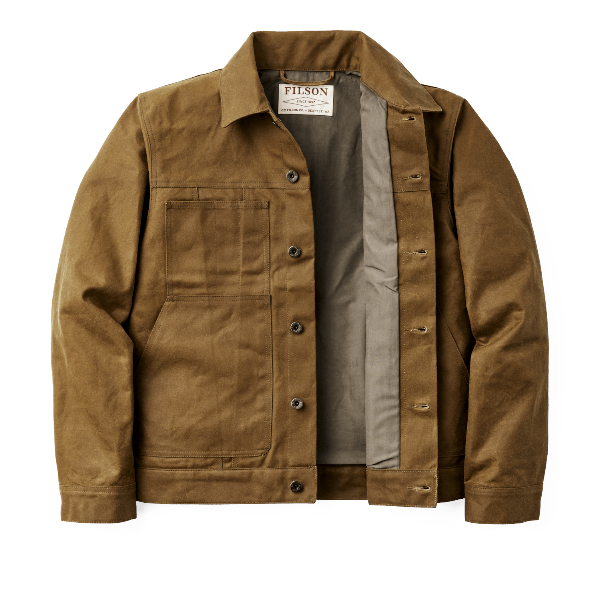 filson ハンティングジャケット FILSON Filson Tin Cloth Oil Finish Shooter Hunting Jacket