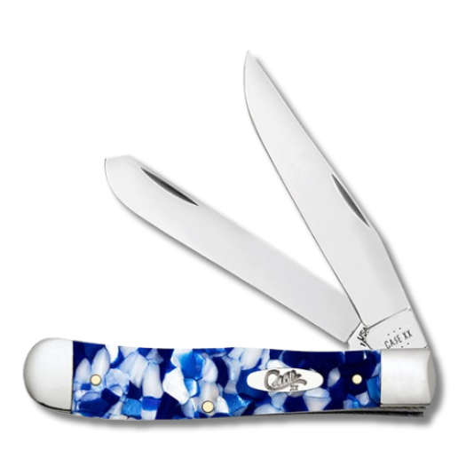 CASE 50720 - Blue Crackle Kirinite Smooth Trapper