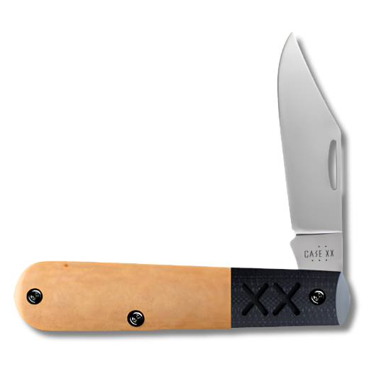 Case 53160 - Tan Richlite w/ Black G-10 Smooth XR Barlow