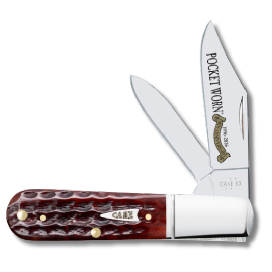 Case 55233 - Pocket Worn Mahogany Bone Corn Cob Jig Barlow
