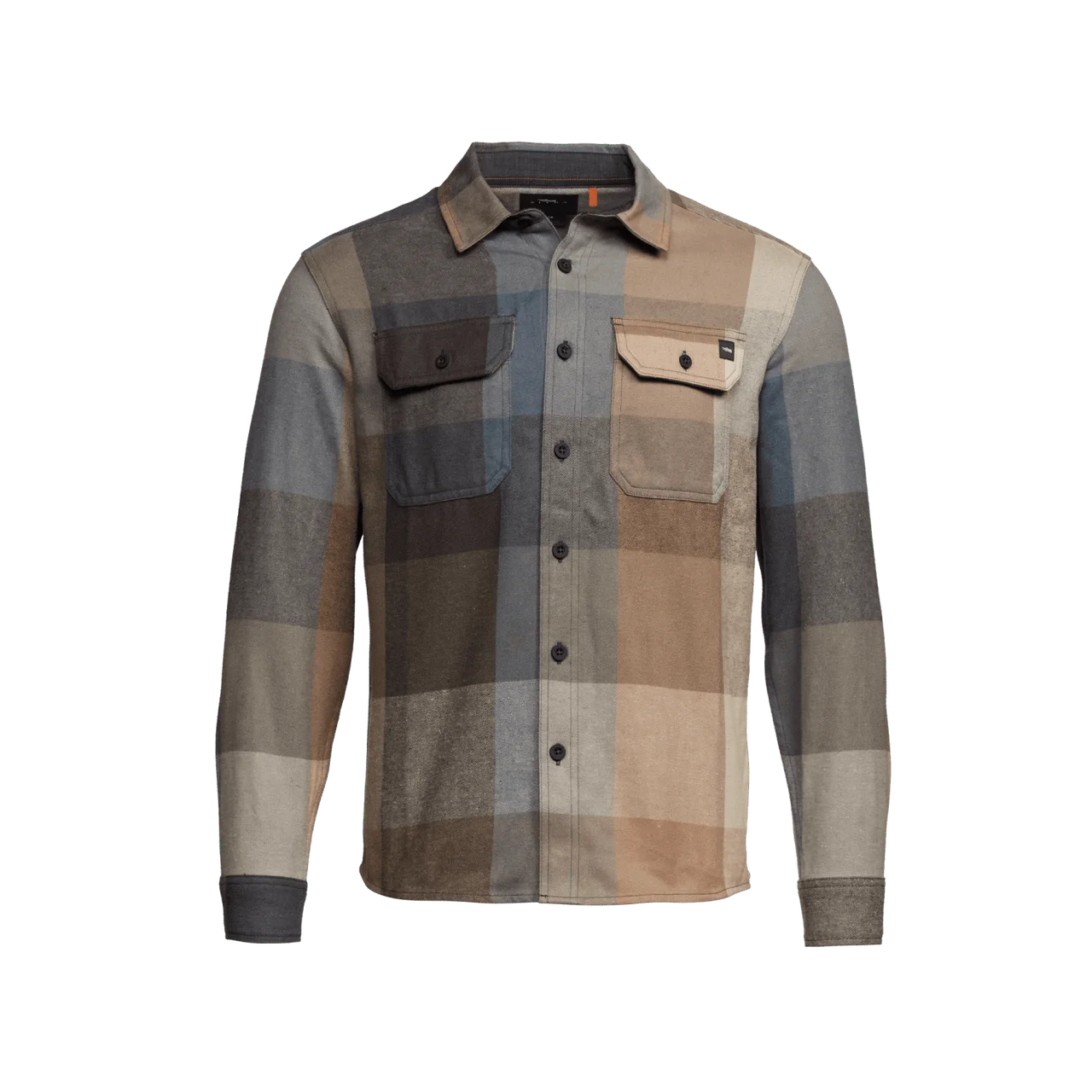 Sitka Hardwood Heavy Weight Flannel Shirt Buckskin Fall Plaid