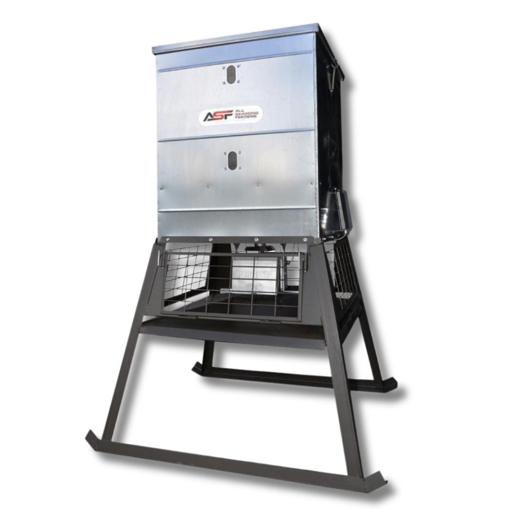 ASF 600lb Stand & Fill Broadcast Deer Feeder