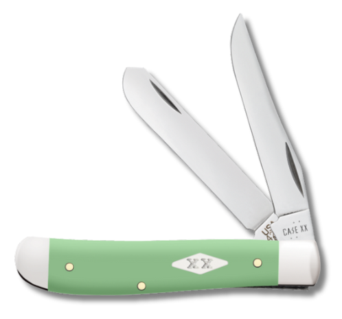 Case 63831 - Mint Green Synthetic Smooth Mini Trapper