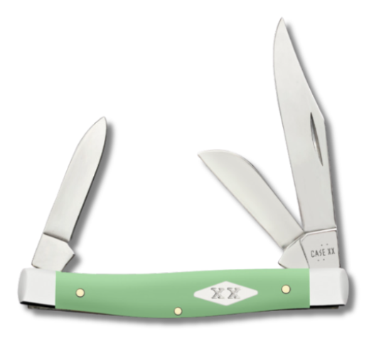 Case 63832 - Mint Green Synthetic Smooth Medium Stockman