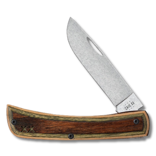 Case 66381 - Brown/Green Dymalux Wood Smooth XR Sod Buster Jr